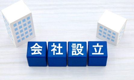 会社設立の文字